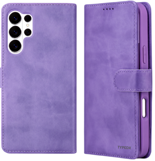 TYPEDX Samsung Galaxy S26 Ultra Leather Wallet Case – 2-in-1
