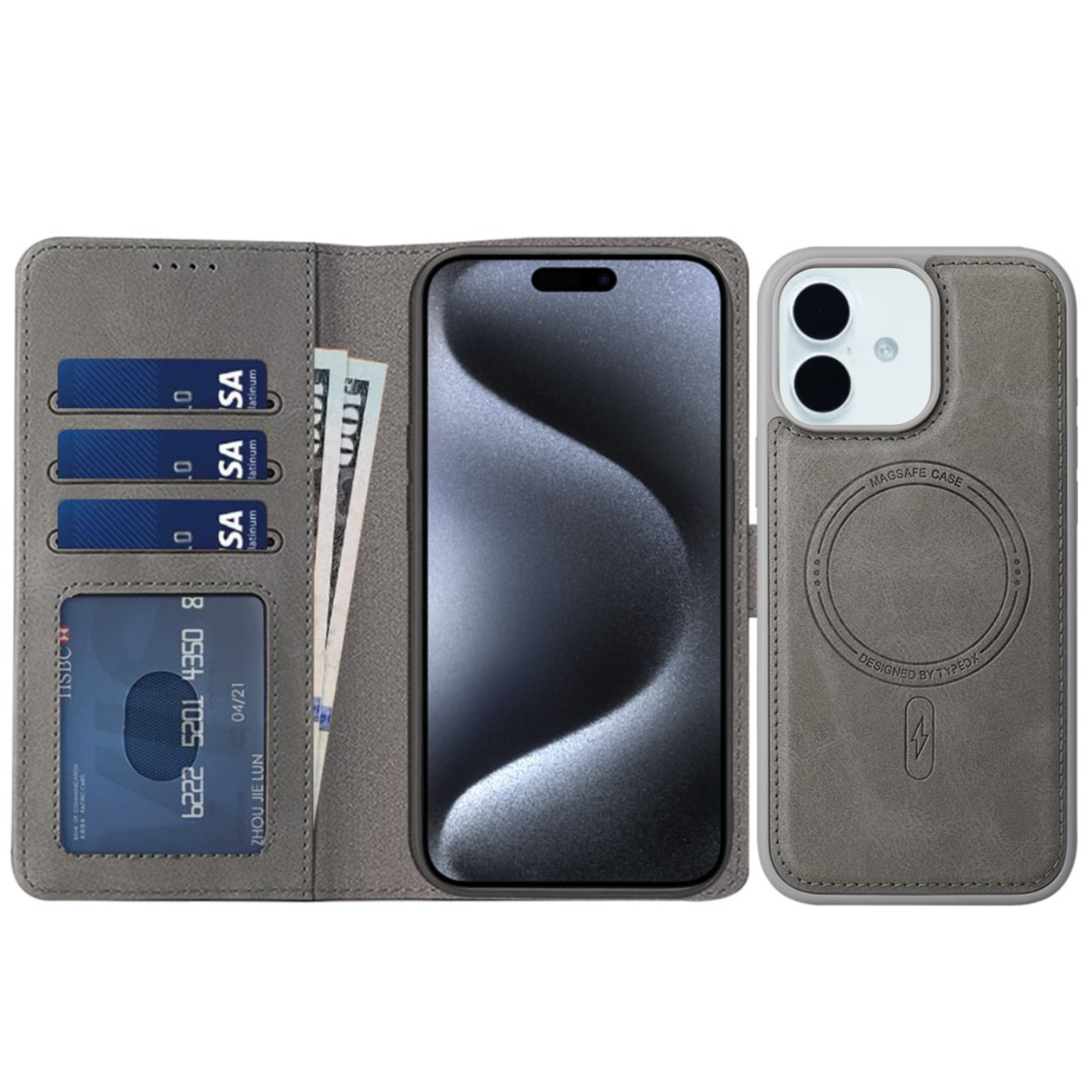 iPhone 15 Wallet Case