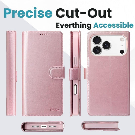 TYPEDX 2-in-1 MagSafe Wallet Case for iPhone 18 Pro Max