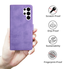 TYPEDX Samsung Galaxy S26 Plus Leather Wallet Case – 2-in-1 Magnetic Detachable Folio