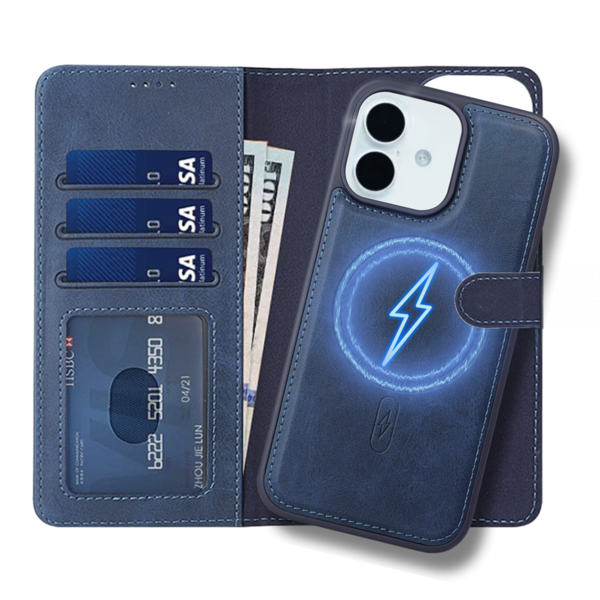 iPhone 15 Plus Wallet Case
