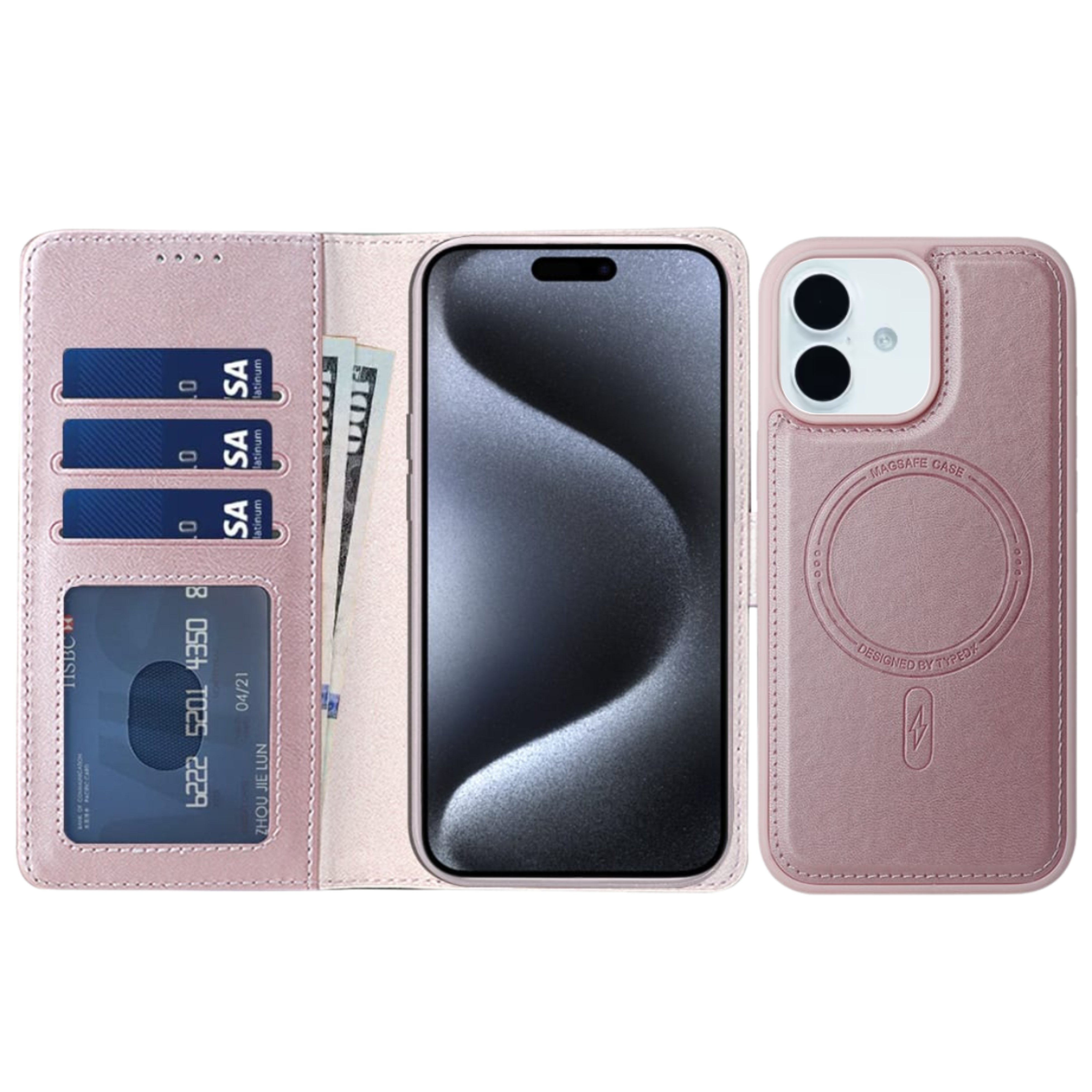 iPhone 15 Plus Wallet Case