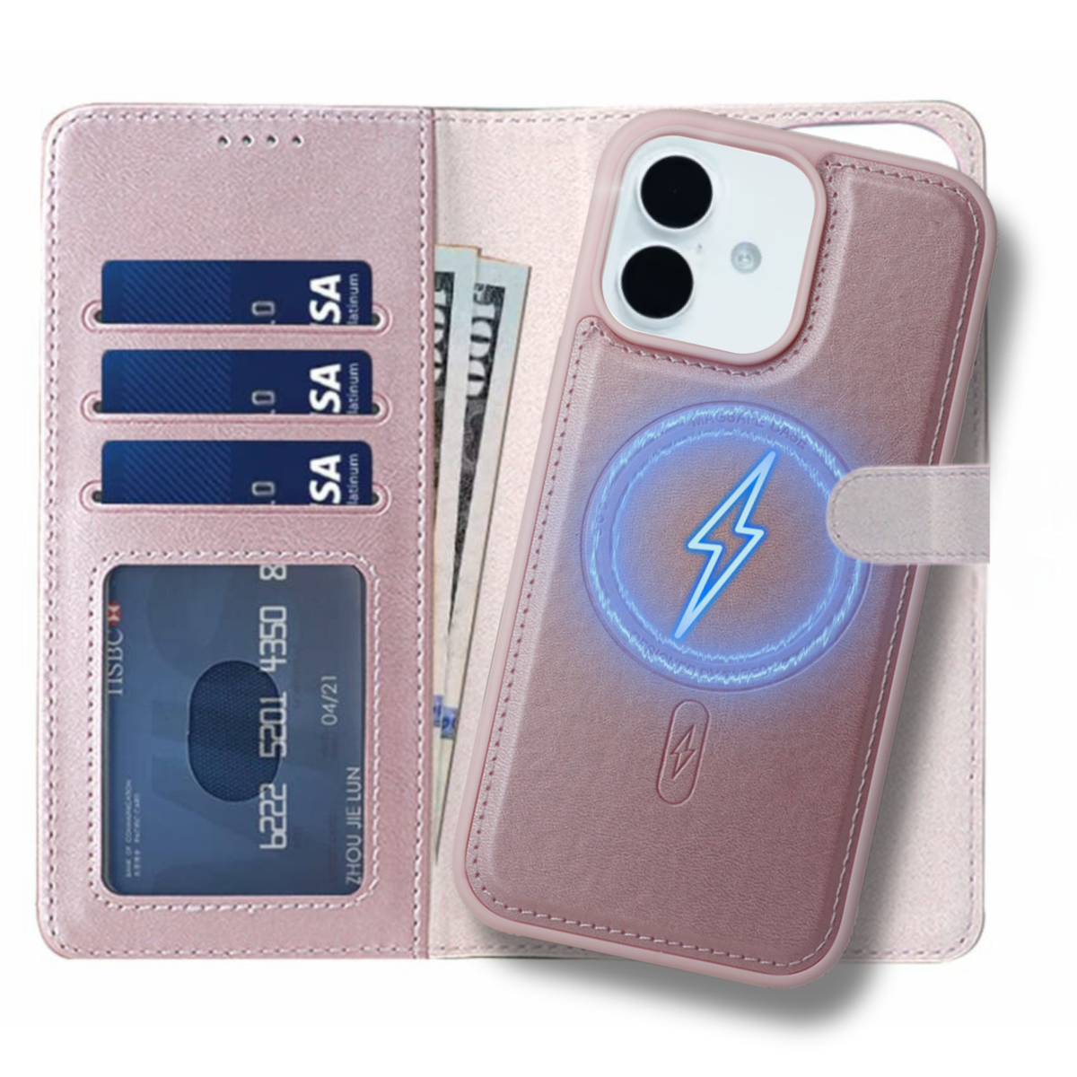 iPhone 15 Plus Wallet Case