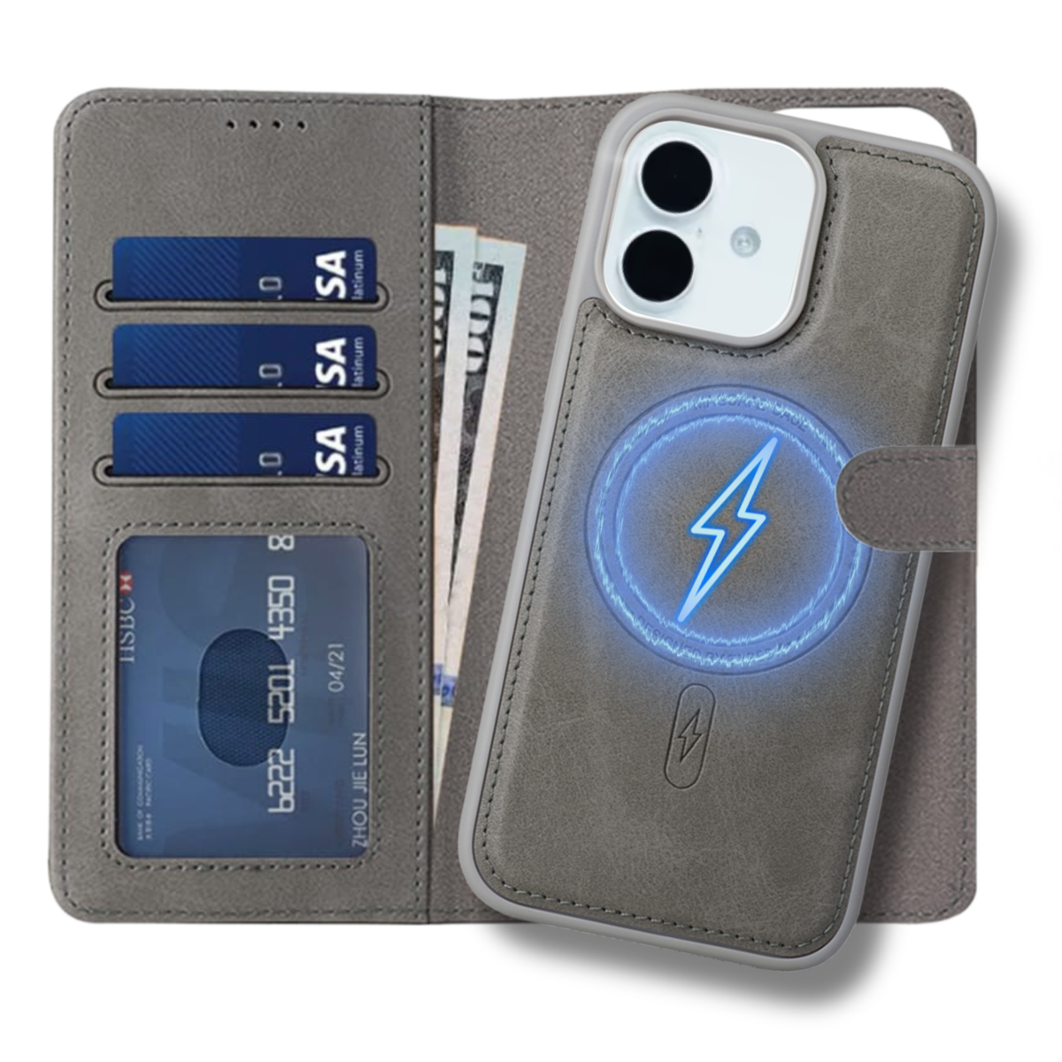 iPhone 15 Plus Wallet Case