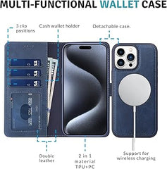 2-in-1 MagSafe Wallet Case – iPhone 16 Pro