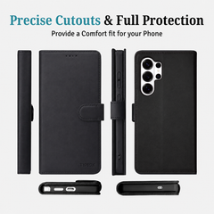 TYPEDX Samsung Galaxy S26 Ultra Leather Wallet Case – 2-in-1