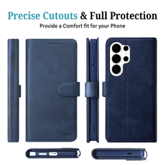 TYPEDX Samsung Galaxy S26 Ultra Leather Wallet Case – 2-in-1