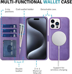 2-in-1 MagSafe Wallet Case – iPhone 16 Pro