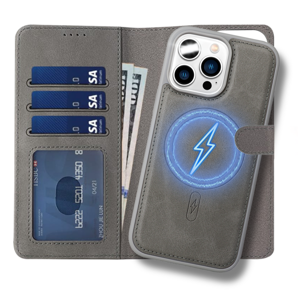 iPhone 15 Pro Max Wallet Case