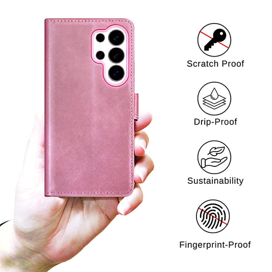 TYPEDX Samsung Galaxy S26 ultra Wallet Case – Premium 2-in-1 Detachable Magnetic Leather
