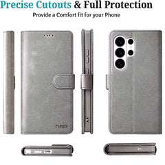 TYPEDX Samsung Galaxy S26 Ultra Leather Wallet Case – 2-in-1