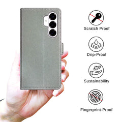 TYPEDX Samsung Galaxy S26 Plus Leather Wallet Case – 2-in-1 Magnetic Detachable Folio