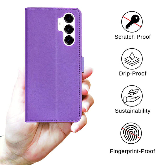 TYPEDX Samsung Galaxy S26  Leather Wallet Case – 2-in-1 Magnetic Detachable Folio