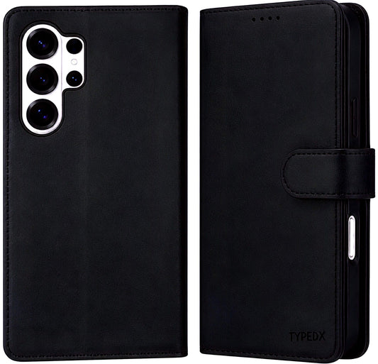 TYPEDX Samsung Galaxy S26 Ultra Leather Wallet Case – 2-in-1 Magnetic Detachable Folio