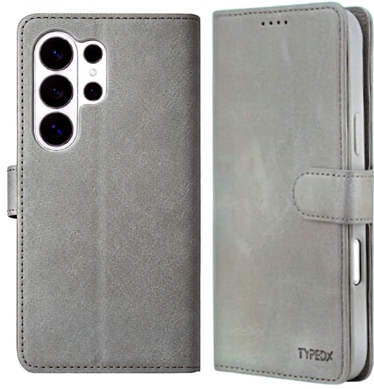 TYPEDX Samsung Galaxy S26 Ultra Leather Wallet Case – 2-in-1 Magnetic Detachable Folio
