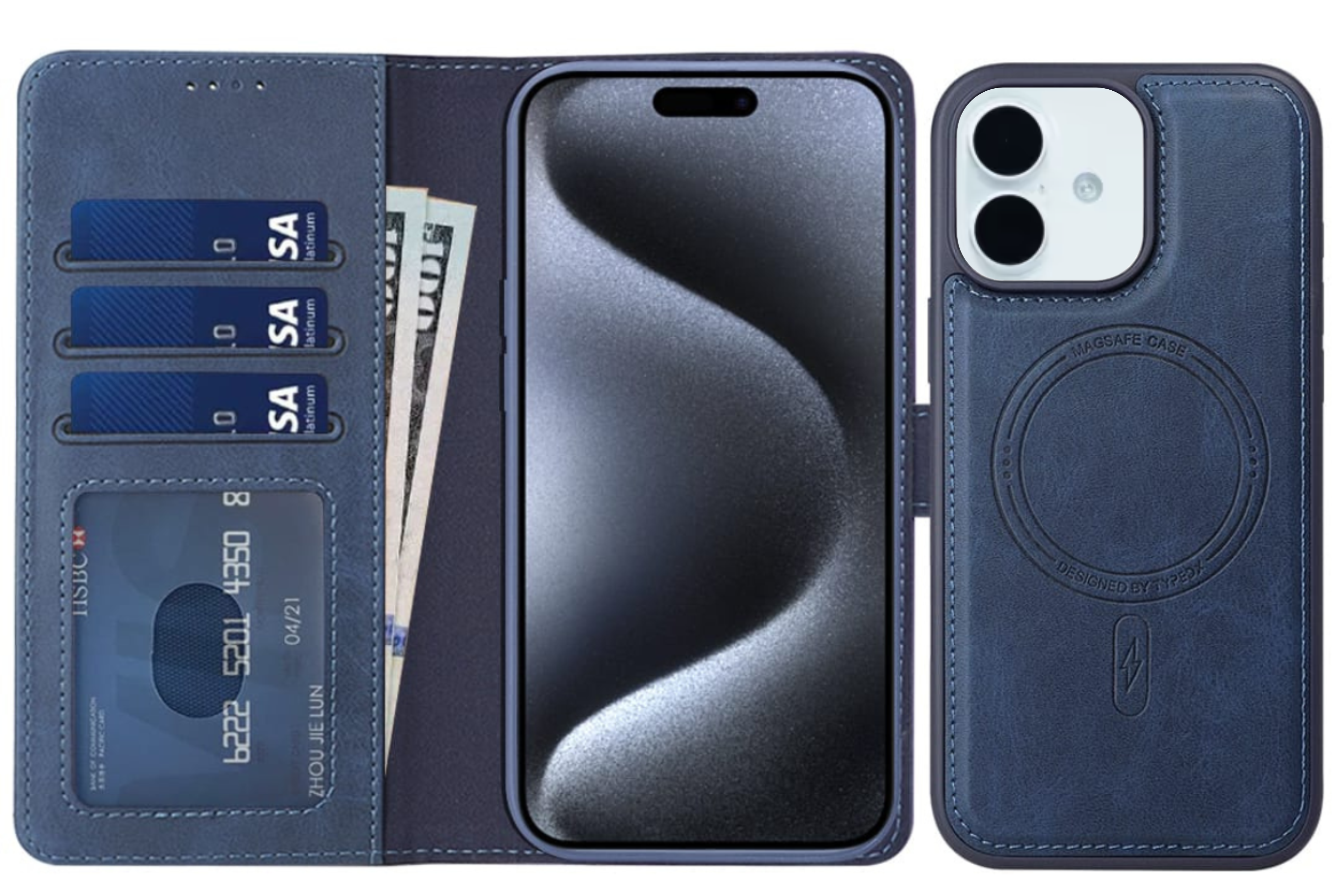 iPhone 15 Wallet Case