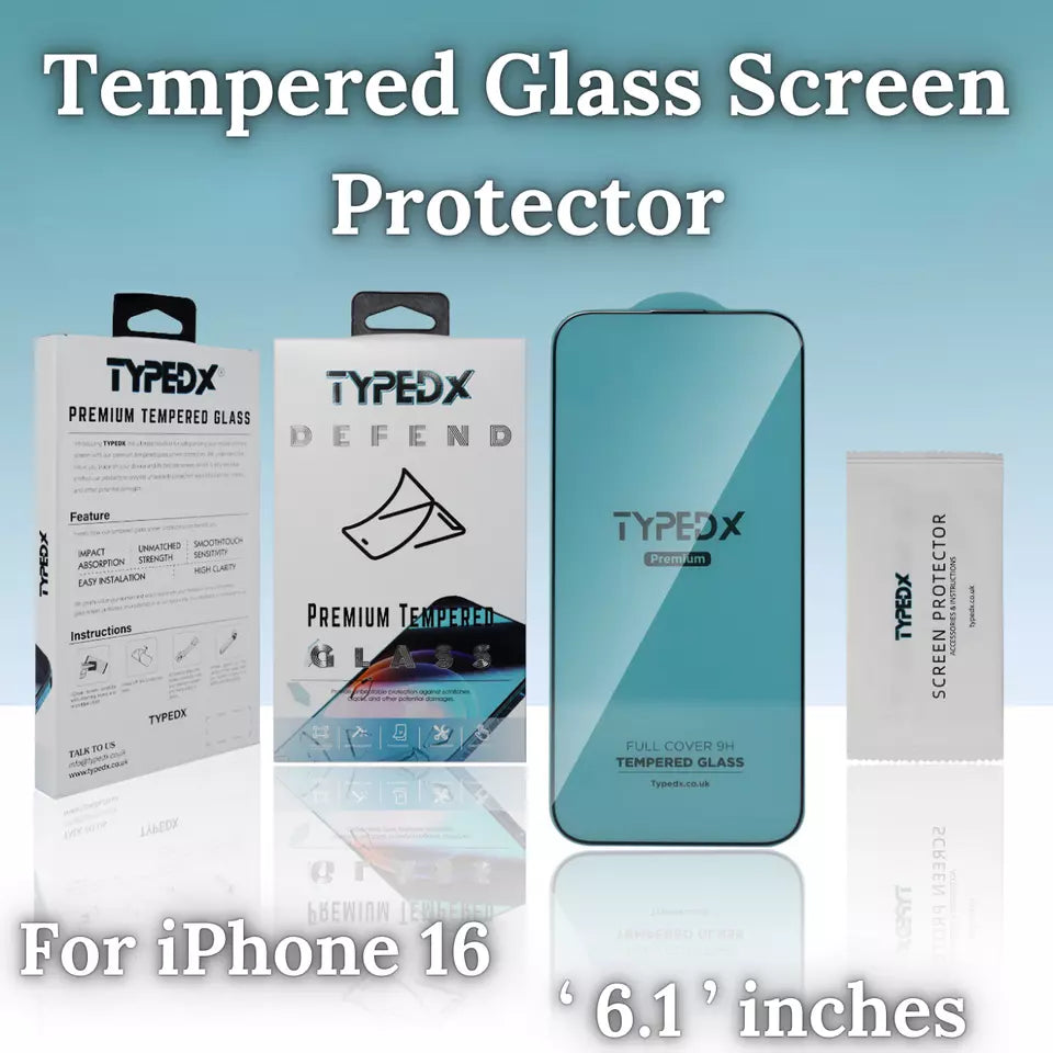 Screen Protector iPhone 16 - [2-Pack]