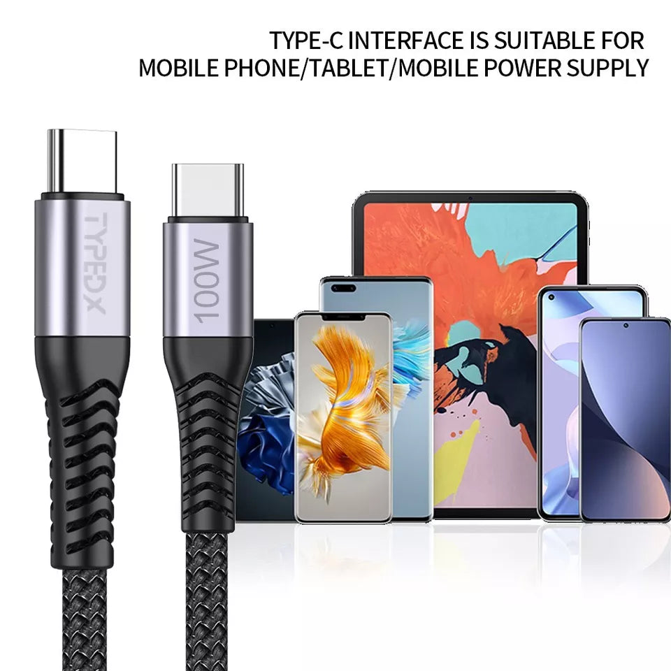 Type-C to Type-C Cable [1m]